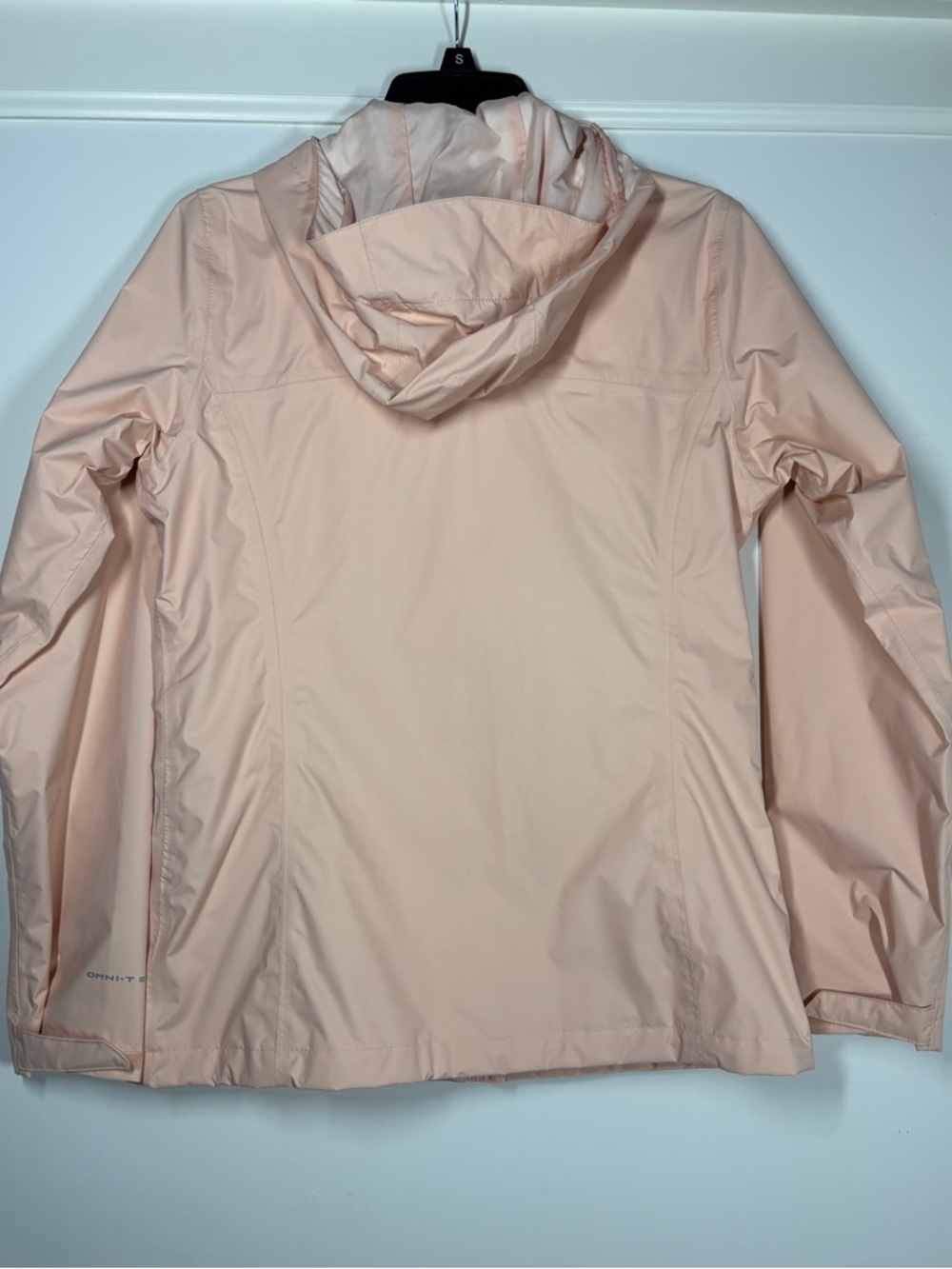 Columbia Women's Arcadia II Rain Jacket Peach Cloud Size S - Picture 2 of 7